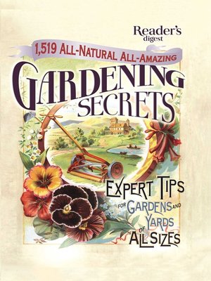 cover image of 1519 All-Natural, All-Amazing Gardening Secrets